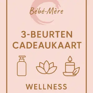 3-beurtenkaart cadeaukaart Bébé-Mère