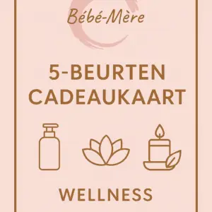 5-beurten cadeaukaart Bébé-Mère